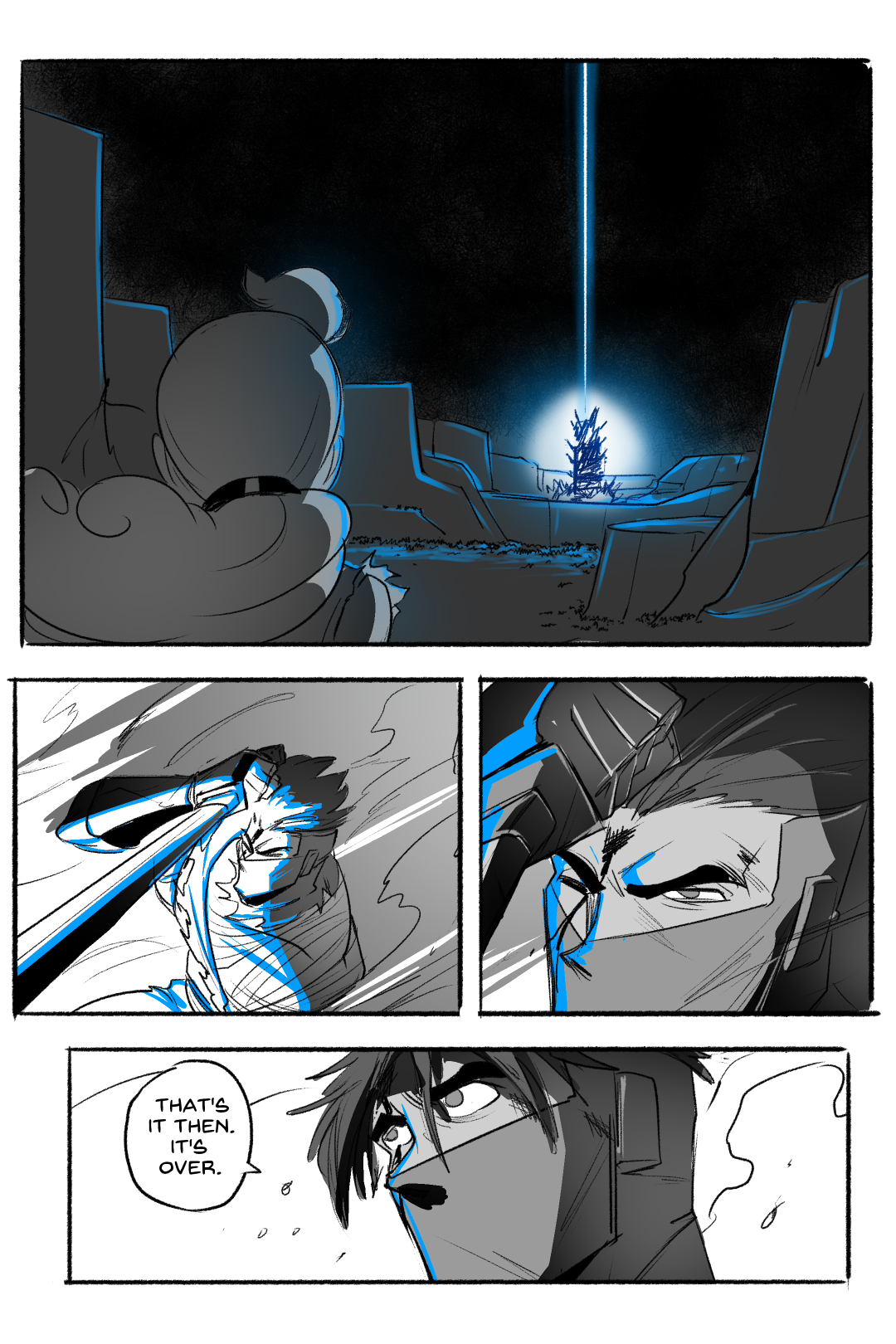The Showdown Part VI panel 49
